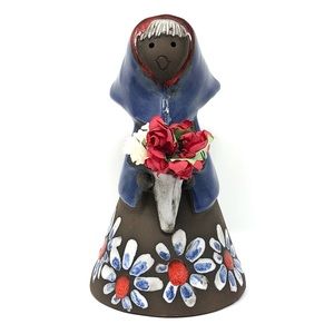 Blomsterflicka Sweden flower girl 1970s studio pottery by RH Ceramics Montreal